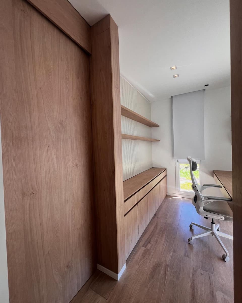 Mueble terminado e instalado